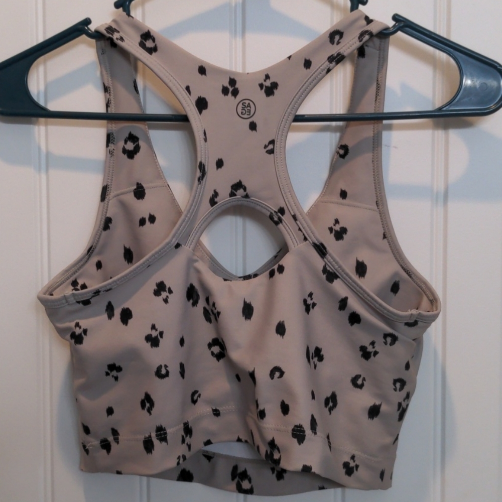 Sage cheetah crop top bra - Picture 4 of 4